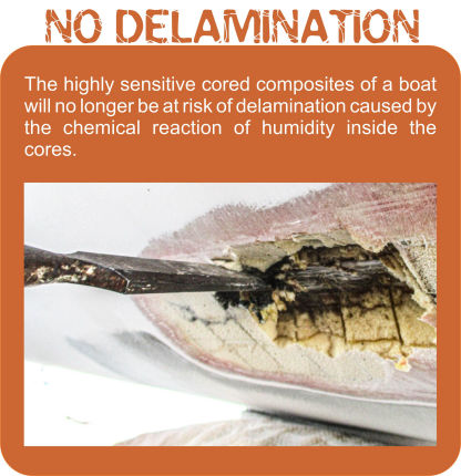 no delamination